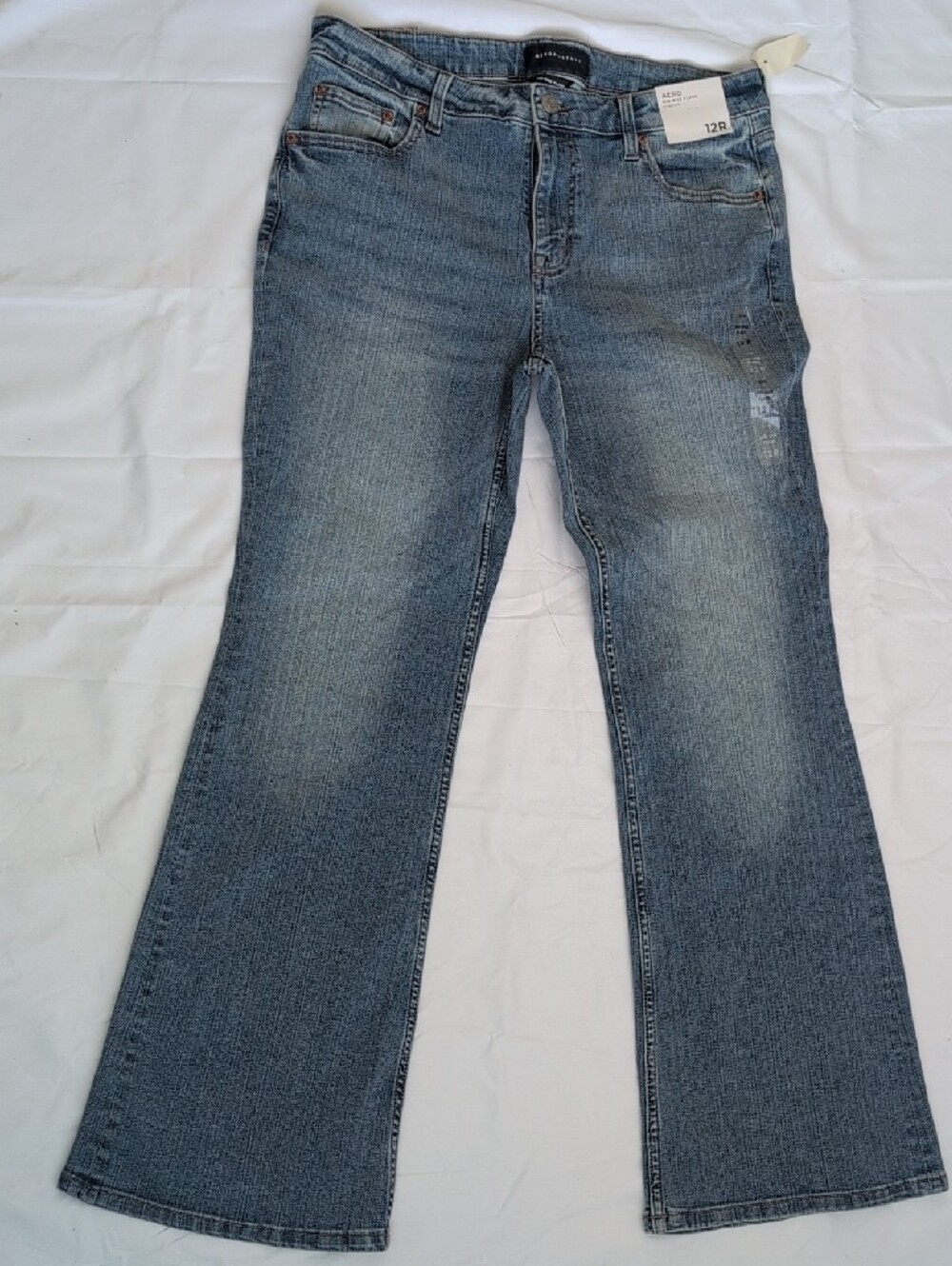 NWT Aeropostale Women’s Blue Flared Jeans 12 R